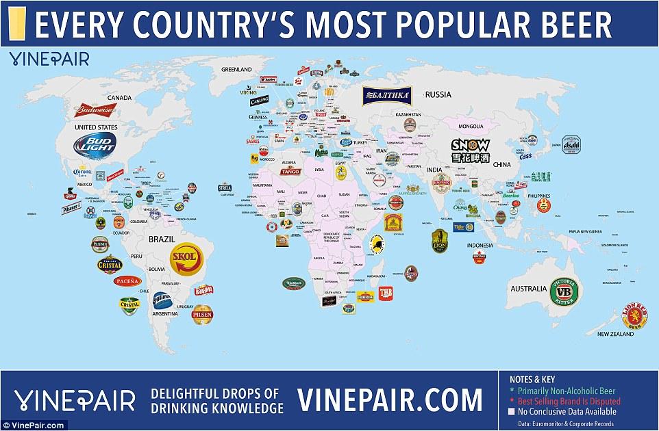 Οι πιο δημοφιλείς μπύρες σε κάθε χώρα – Ποια είναι στην Ελλάδα (photos) - Media