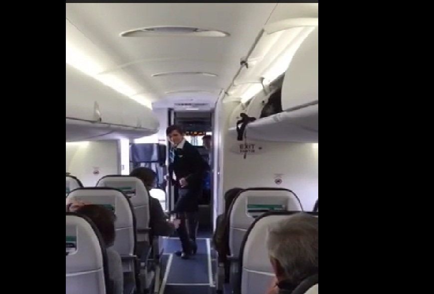 Η καλύτερη πτήση: Αεροσυνοδός χορεύει hip hop πριν τη απογείωση! (video) - Media