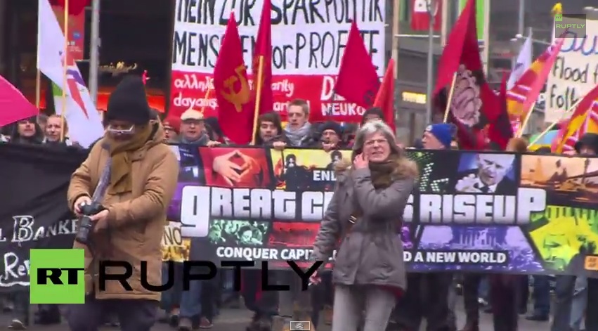 Βερολίνο: Διαδήλωση αλληλεγγύης στην Ελλάδα (video) - Media