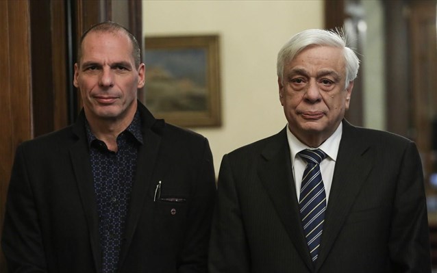 Ολοκληρώθηκε η συνάντηση Παυλόπουλου - Βαρουφάκη (Video) - Media