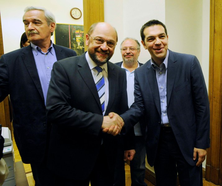 Τα συγχαρητήρια Σουλτς σε Τσίπρα και οι επισκέψεις σε Αθήνα και Βερολίνο - Media
