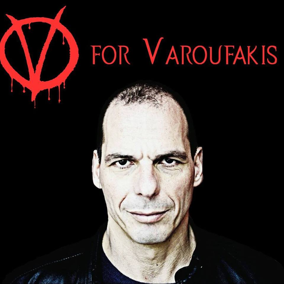 V for Varoufakis: Η σελίδα του facebook που προσέλκυσε πάνω από 11.000 άτομα (Photos) - Media