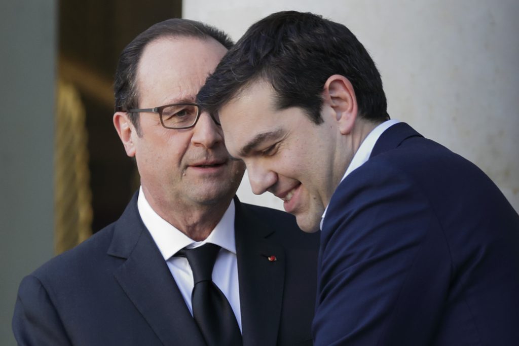 Ολάντ προς Τσίπρα: Θα κάνω ότι μπορώ για να βοηθήσω την Ελλάδα   - Media