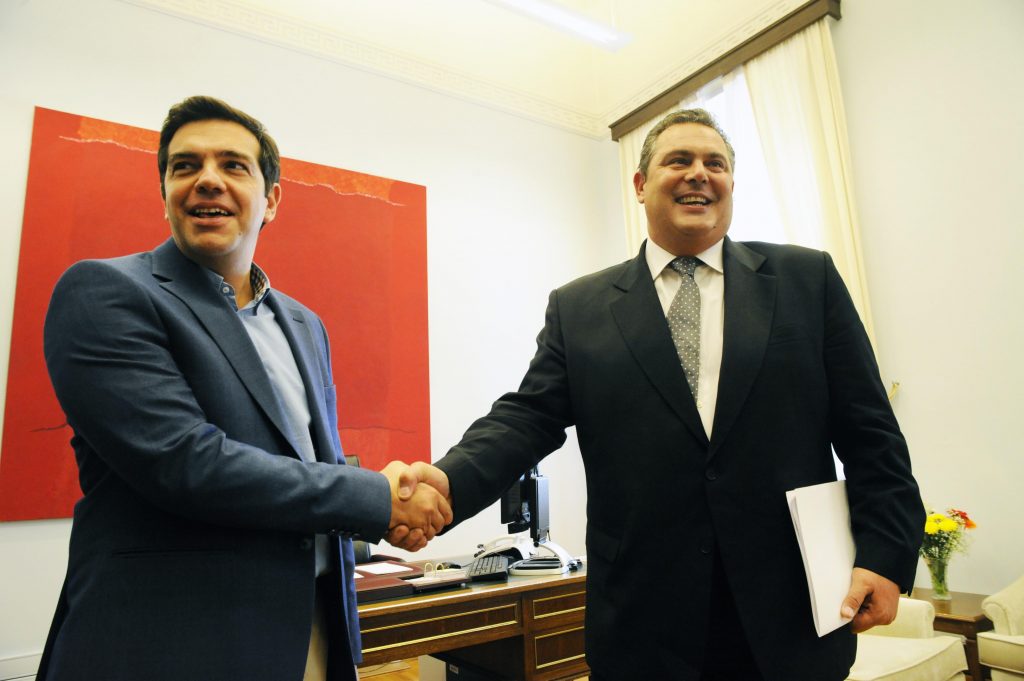 Συνάντηση Τσίπρα – Καμμένου σηματοδοτεί τη νέα κυβέρνηση - Media