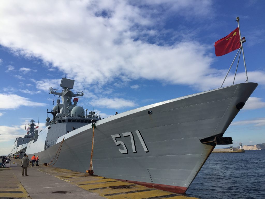 Στο λιμάνι του Πειραιά τρία πλοία του Πολεμικού Ναυτικού της Κίνας - Media