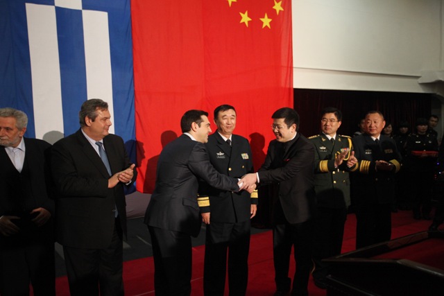 Υποδέχτηκε τον κινέζικο στόλο στον Πειραιά ο Τσίπρας - Ευχήθηκε στα… κινέζικα (Photos-Video) - Media