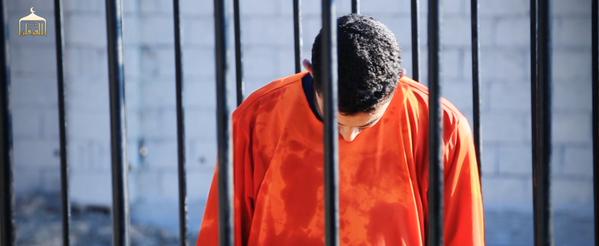 Φρίκη: Τζιχαντιστές έκαψαν ζωντανό όμηρο σε σιδερένιο κλουβί (σκληρές photos) - Media