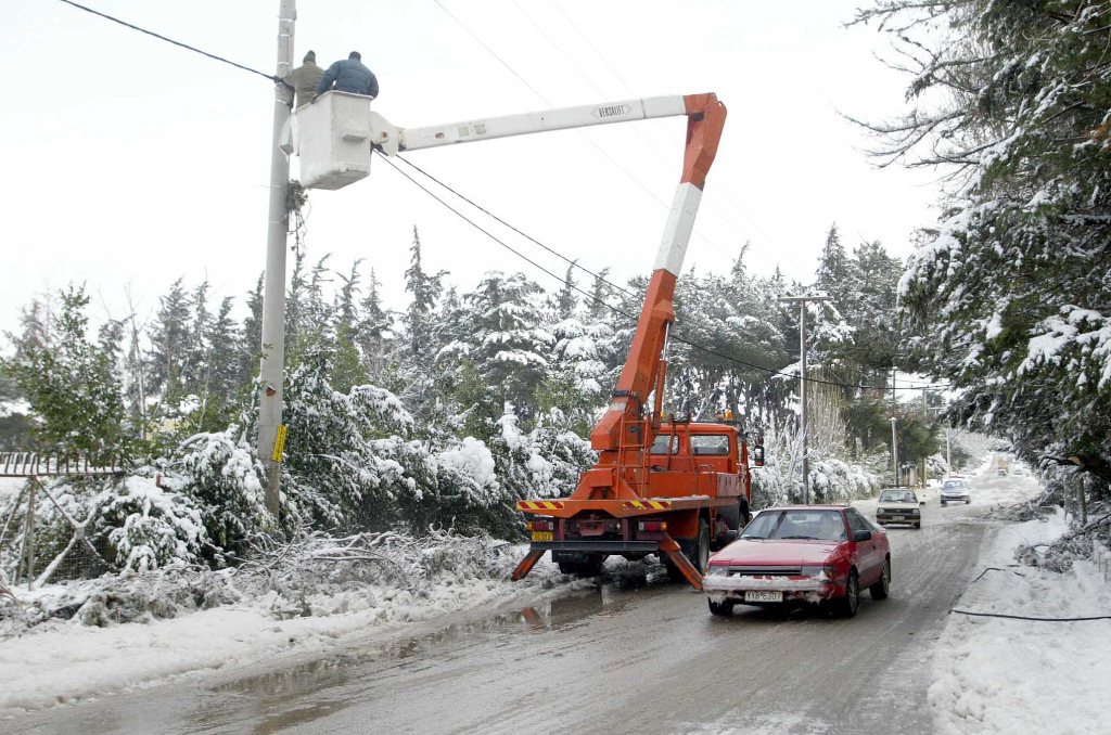 Διακοπές ρεύματος λόγω κακοκαιρίας - Media