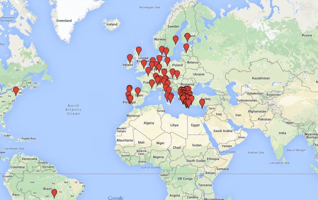 Οι διαδηλώσεις υπέρ της Ελλάδας σε όλο τον κόσμο από τη Google maps - Media