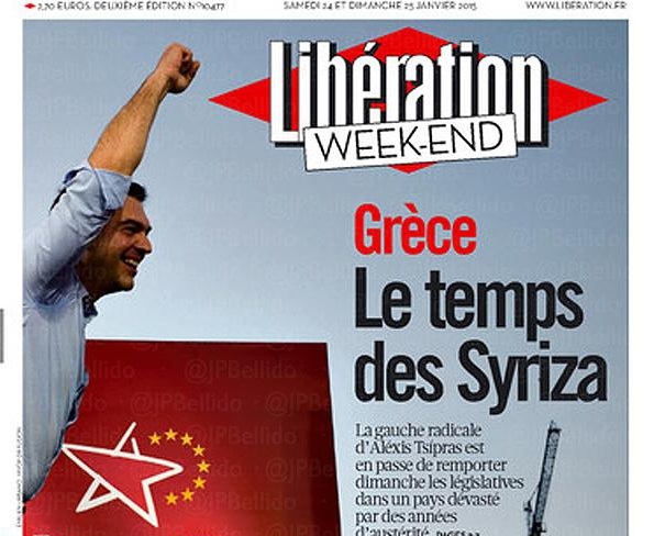 Στο εξώφυλλο της Liberation ο Τσίπρας – «Νέα προοπτική στην Ευρώπη» - Media