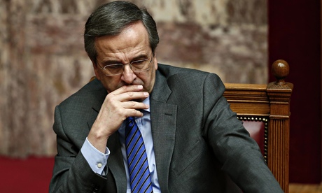 Μία εικόνα χίλιες λέξεις: Η φωτό του Σαμαρά μετά την τρίτη ψηφοφορία - Media