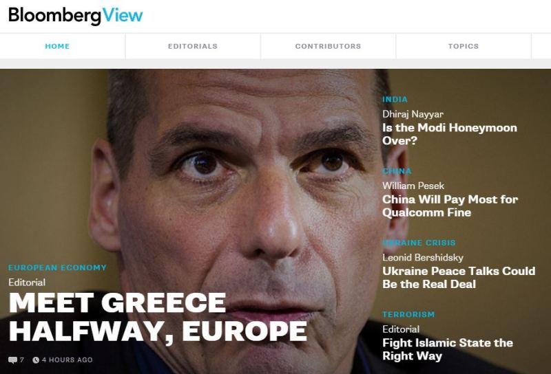 Bloomberg: Συμβιβάσου με την Ελλάδα, Ευρώπη - Media