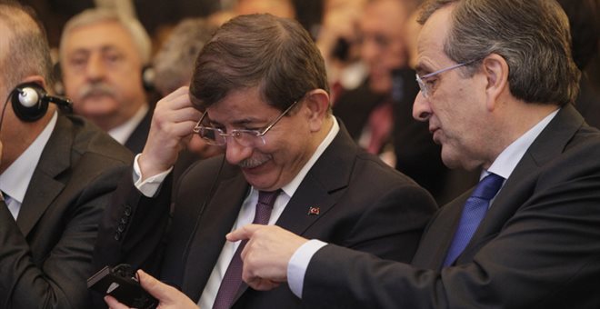 Σαμαράς: Αμοιβαίος σεβασμός στο διεθνές δίκαιο – Τι υποσχέθηκε ο Νταβούτογλου - Media