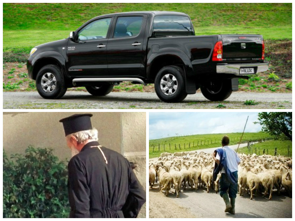 Έκλεψε το αγροτικό του παπά και το έβαψε μαύρο! - Media