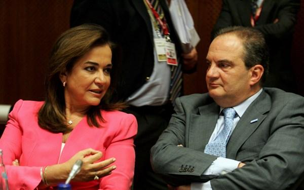 Συνάντηση Καραμανλή-Ντόρας Μπακογιάννη - Media