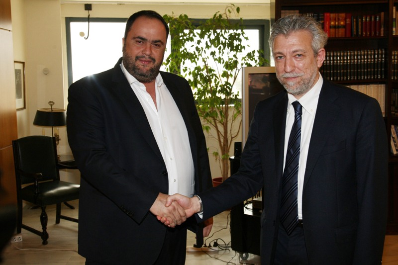 Σε καλό κλίμα η συνάντηση Κοντονή-Μαρινάκη για το ποδόσφαιρο - Media