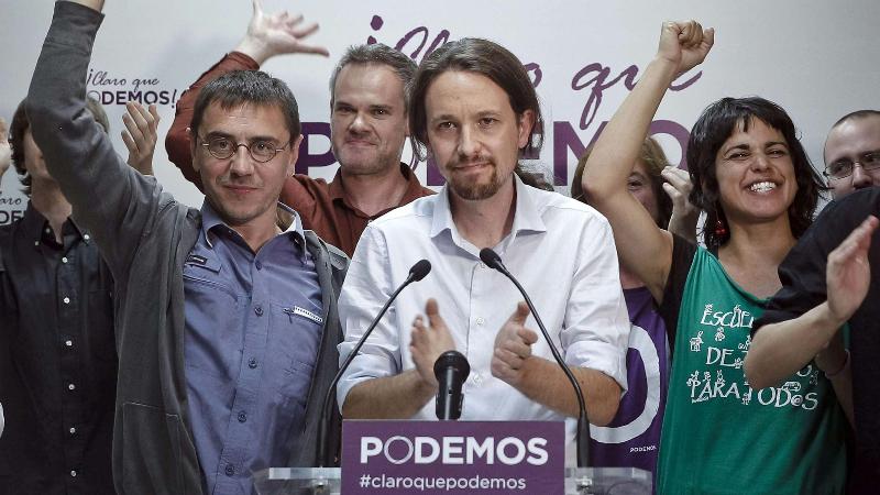 Podemos: Έτσι χρηματοδοτούμαστε - Έσοδα 947.081 ευρώ το 2014 - Media