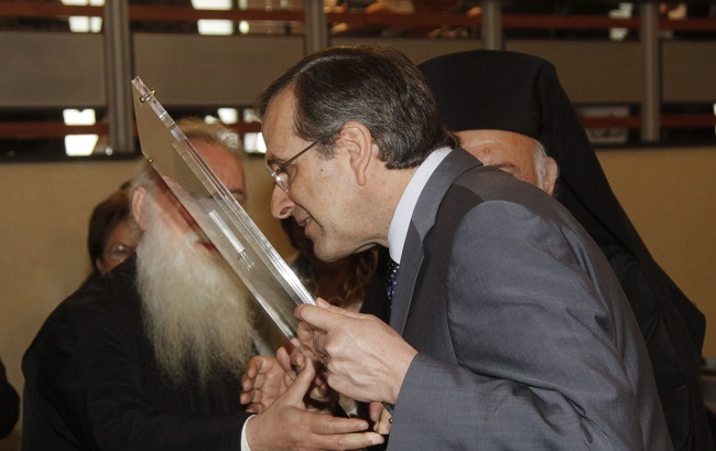 Πόλεμος Σαμαρά κατά... «εικονομάχων» - Media