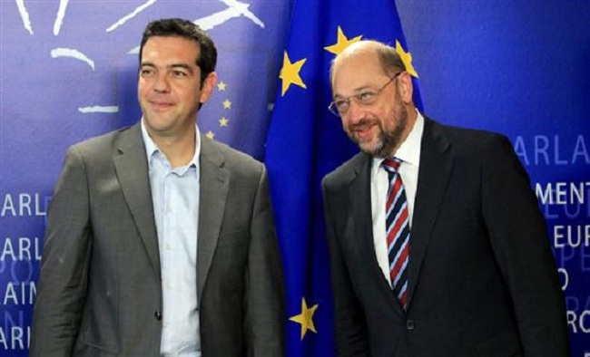 Σουλτς: Εμπιστεύομαι τον Τσίπρα - Είναι χαρισματικός πολιτικός - Media