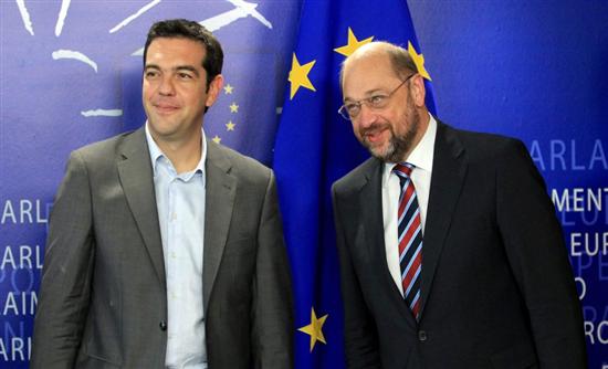 Απειλές, προειδοποιήσεις και συστάσεις του Σούλτς προς τον Τσίπρα - Media