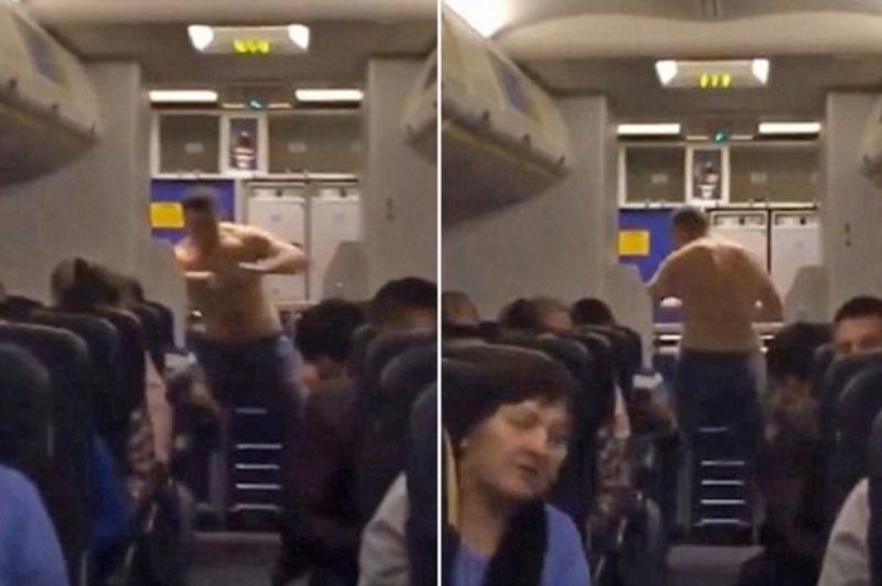 Μπουνιές και… στριπτίζ σε πτήση της Ryanair (Video) - Media