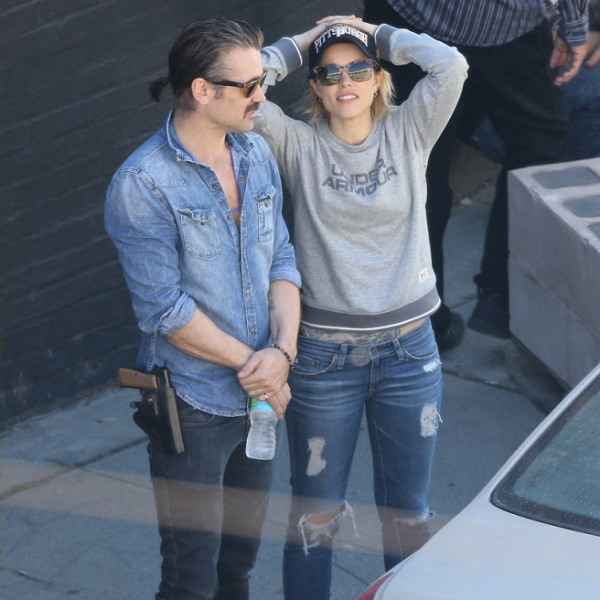 Κόλιν Φάρελ και Ρέιτσελ ΜακΆνταμς στα γυρίσματα του «True Detective 2» (Photos)  - Media