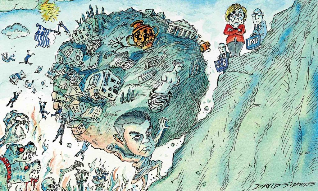 Guardian: Ο Τσίπρας είναι ένας Σίσυφος που απειλεί με Grexit - Media
