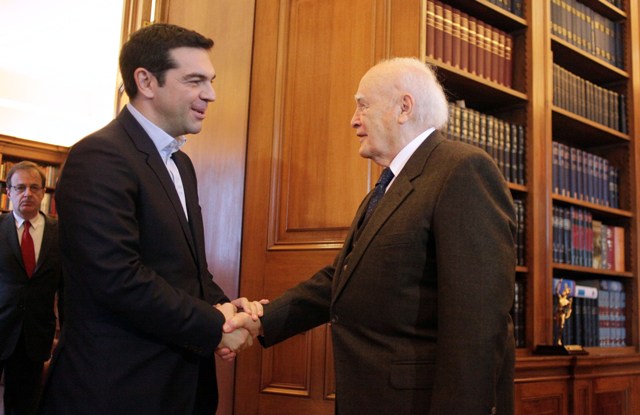 Εντολή σχηματισμού κυβέρνησης έλαβε ο Αλέξης Τσίπρας - Media