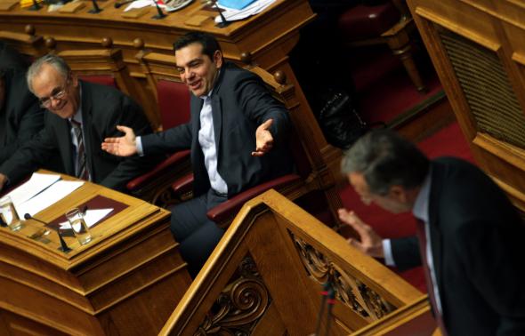 Η αντίδραση Τσίπρα στο «ουάου» Σαμαρά - Media
