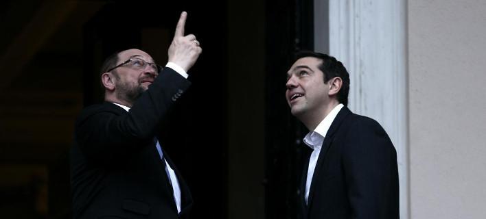 Ο «πραγματικός» διάλογος Τσίπρα – Σούλτς (Video) - Media