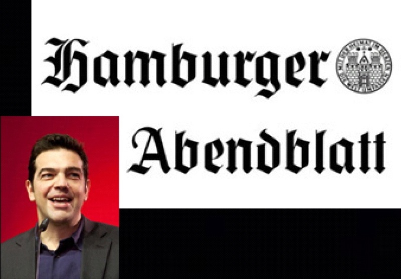 Hamburger Abendblatt για Τσίπρα: «Η αρχή του τέλους για τη στρατηγική της Μέρκελ» - Media