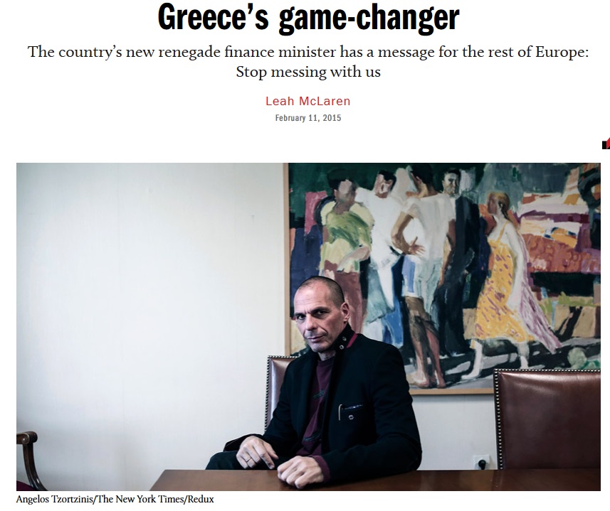 «Βαρουφάκης: Ο Έλληνας που αλλάζει το παιχνίδι» - Media