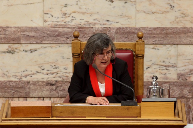 Η Δέσποινα Χαραλαμπίδου, πρόεδρος της Επιτροπής Κοινοβουλευτικής Δεοντολογίας - Media