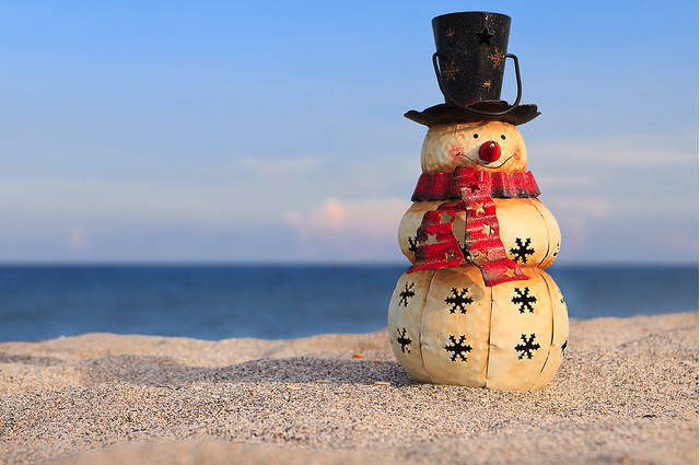 Χριστούγεννα με ήλιο και υψηλές θερμοκρασίες - Media