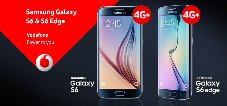 Τα νέα 4G+ Smartphones, Samsung Galaxy S6 & Galaxy S6 edge  έρχονται στη Vodafone!  - Media
