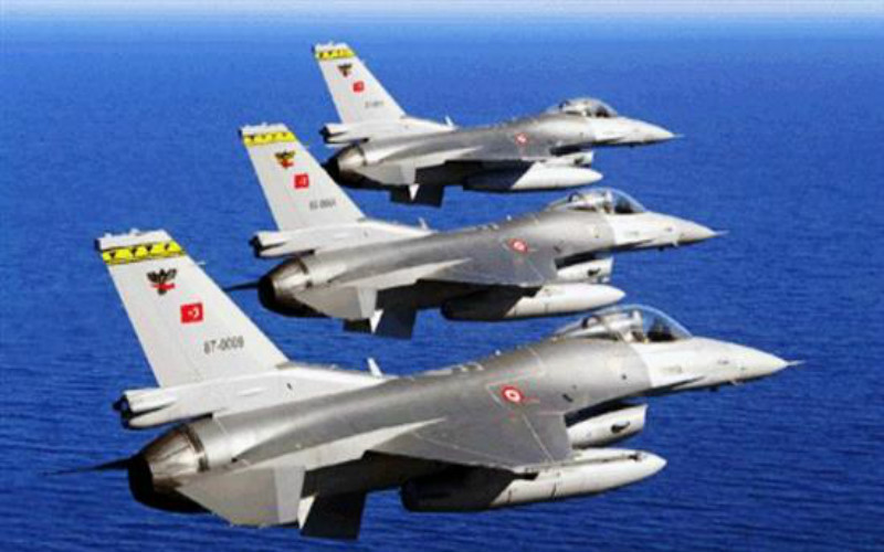 Μέσα σε 24 λεπτά 12 τουρκικά F-16 πέταξαν πάνω από Παναγιά, Ρω και Οινούσσες - Media