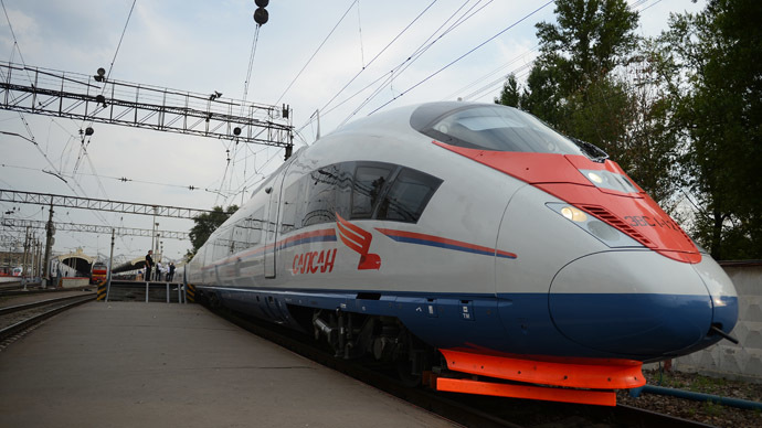 Μία υπερταχεία στις στέπες της Σιβηρίας: Υπερσύγχρονο τραίνο με ταχύτητα 400χλμ/ ώρα - Media