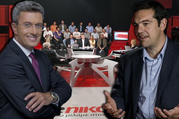Στην εκπομπή του Νίκου Χατζηνικολάου ο πρωθυπουργός - Media