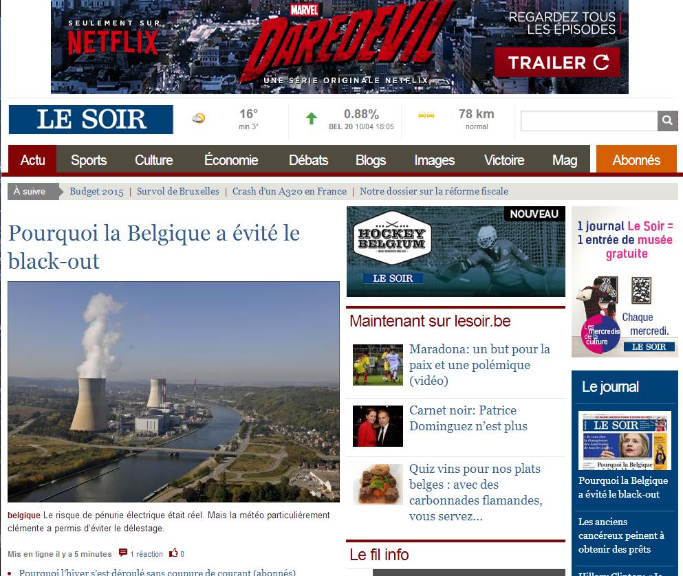 Επίθεση στον ιστότοπο της βελγικής Le Soir – «Δείχνουν» τζιχαντιστές οι αρχές - Media