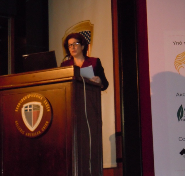Ομιλία της Γενικής Γραμματέως Ισότητας Φ. Κούβελα στο συνέδριο Αthens Women Forum 2015 - Media