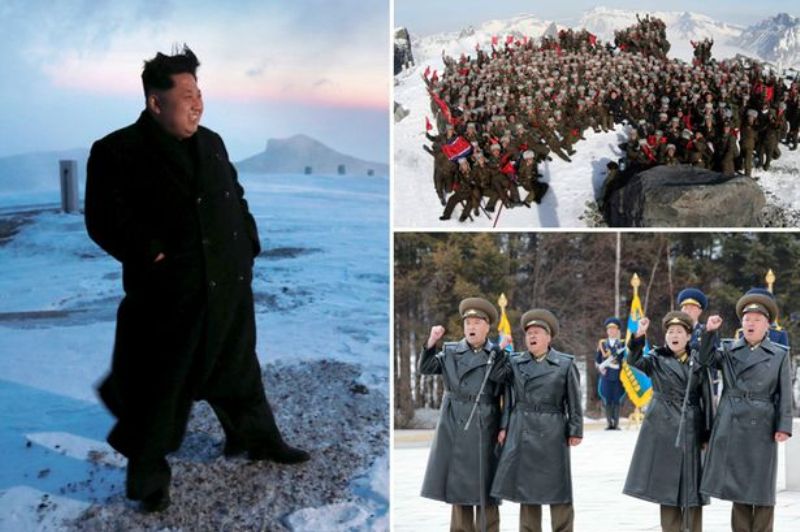 Ο Κιμ Γιονγκ-Ουν πήρε τα… βουνά (Photos) - Media