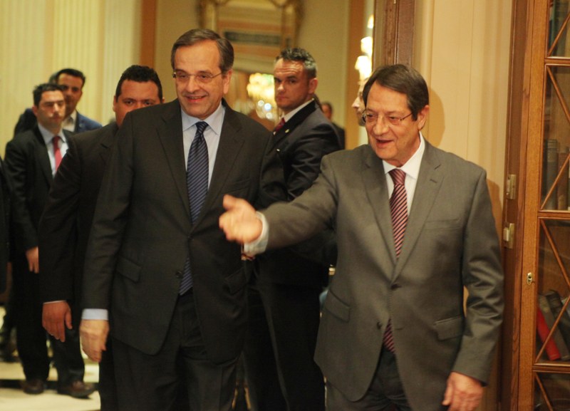 Τι συζητήθηκε στη συζήτηση Σαμαρά - Αναστασιάδη - Media