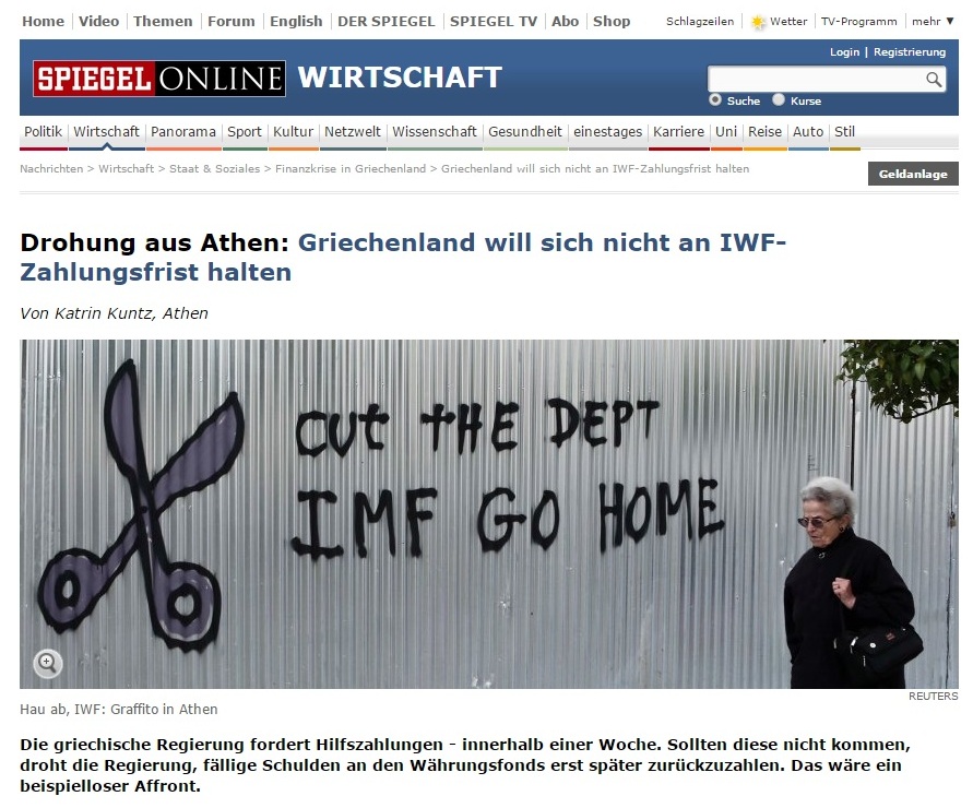 Βούτσης στο Spiegel: «Αν δεν υπάρξει εισροή χρημάτων ως τις 9 Απριλίου, δεν πληρώνουμε δόση στο ΔΝΤ» - Media