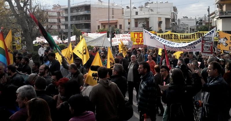 Μικροένταση μετά την ολοκλήρωση του συλλαλητηρίου υπέρ του “όχι” στη Θεσσαλονίκη - Media