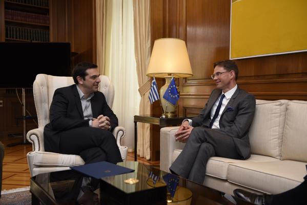 Το πακέτο Γιούνκερ στην συνάντηση Τσίπρα - Κατάινεν στο Μέγαρο Μαξίμου - Media