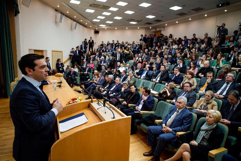 Τα μηνύματα που έστειλε ο Αλέξης Τσίπρας με την ομιλία του σε πανεπιστήμιο της Μόσχας - Media