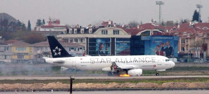 Τουρκία: Στον αέρα άρπαξε φωτιά αεροσκάφος της Turkish Airlines(Video) - Media