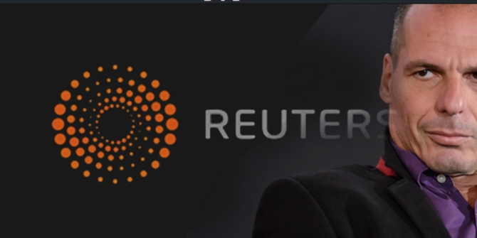 Στο Reuters η επίθεση κατά του Γιάνη Βαρουφάκη στα Εξάρχεια - Media