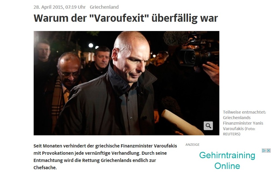 «Varoufexit»: Ο νέος όρος της Süddeutsche Zeitung - Media