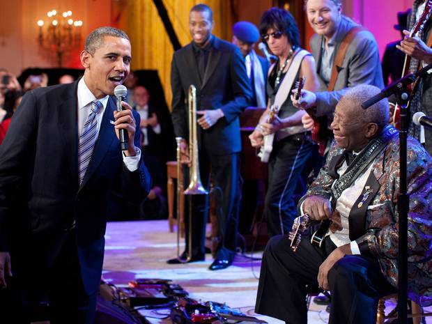 Ο Ομπάμα μιλάει για τον BB King: «Η μπλουζ έχασε τον βασιλιά της» - Media